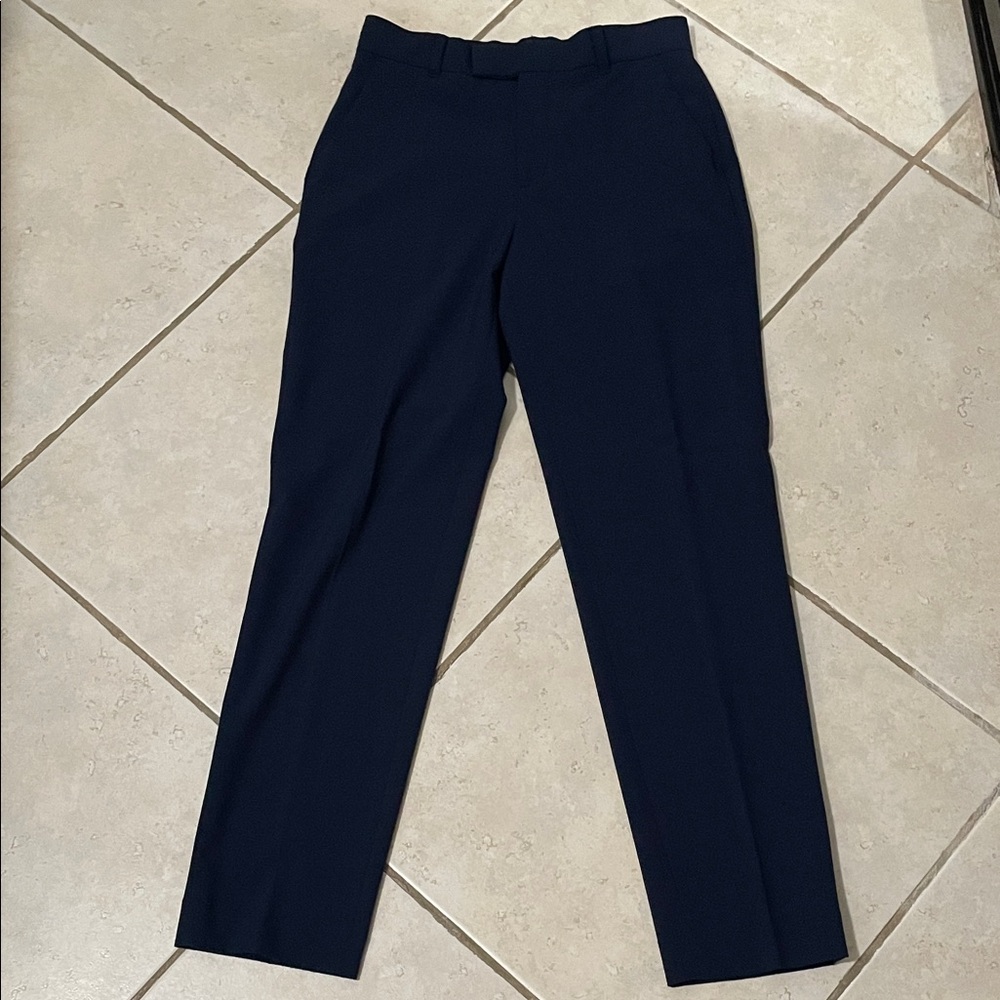 Calvin Klein Men's Deep Blue Dress Pants
